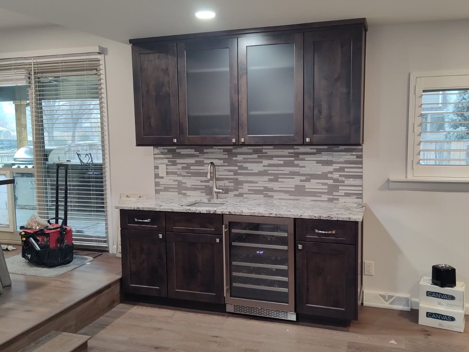 Project Chic Wet Bar Installation Elevates Home Entertaining image