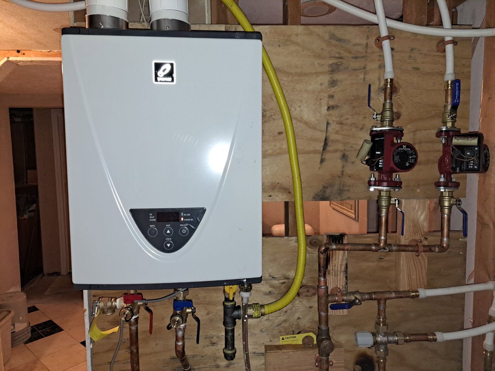 Project Innovative Tankless Water Heater Installation image