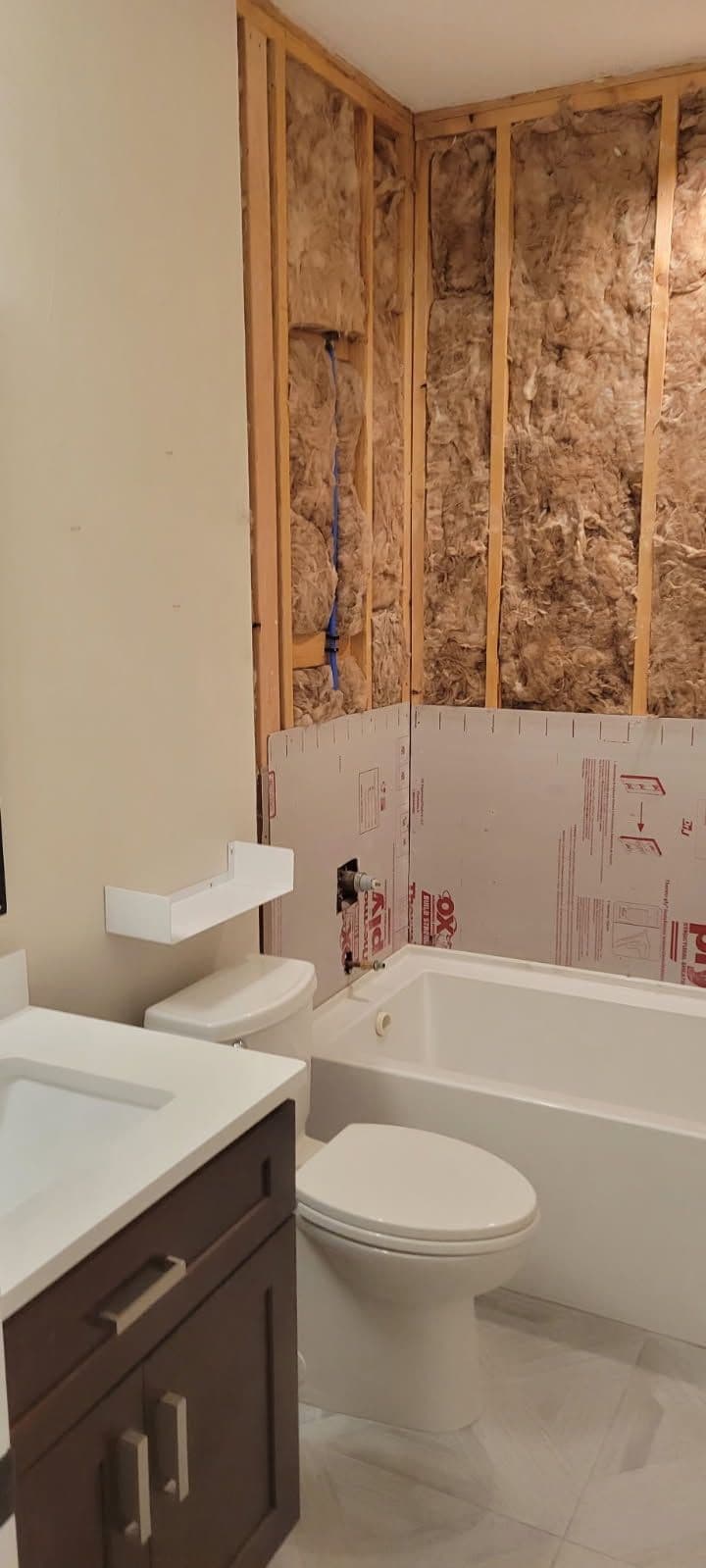 Gallery photos for Bathroom Remodel in Progress - New Shower Installation: Image #1