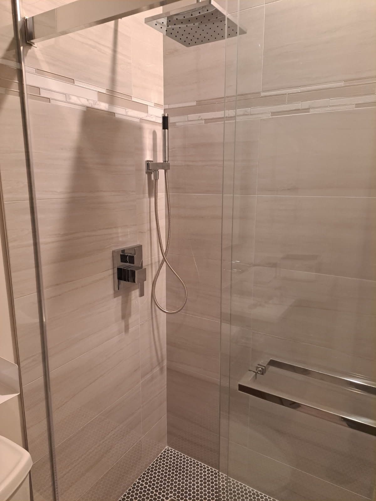 Gallery photos for Modern Shower Upgrade by Columbine Handyman and Remodeling: Image #1