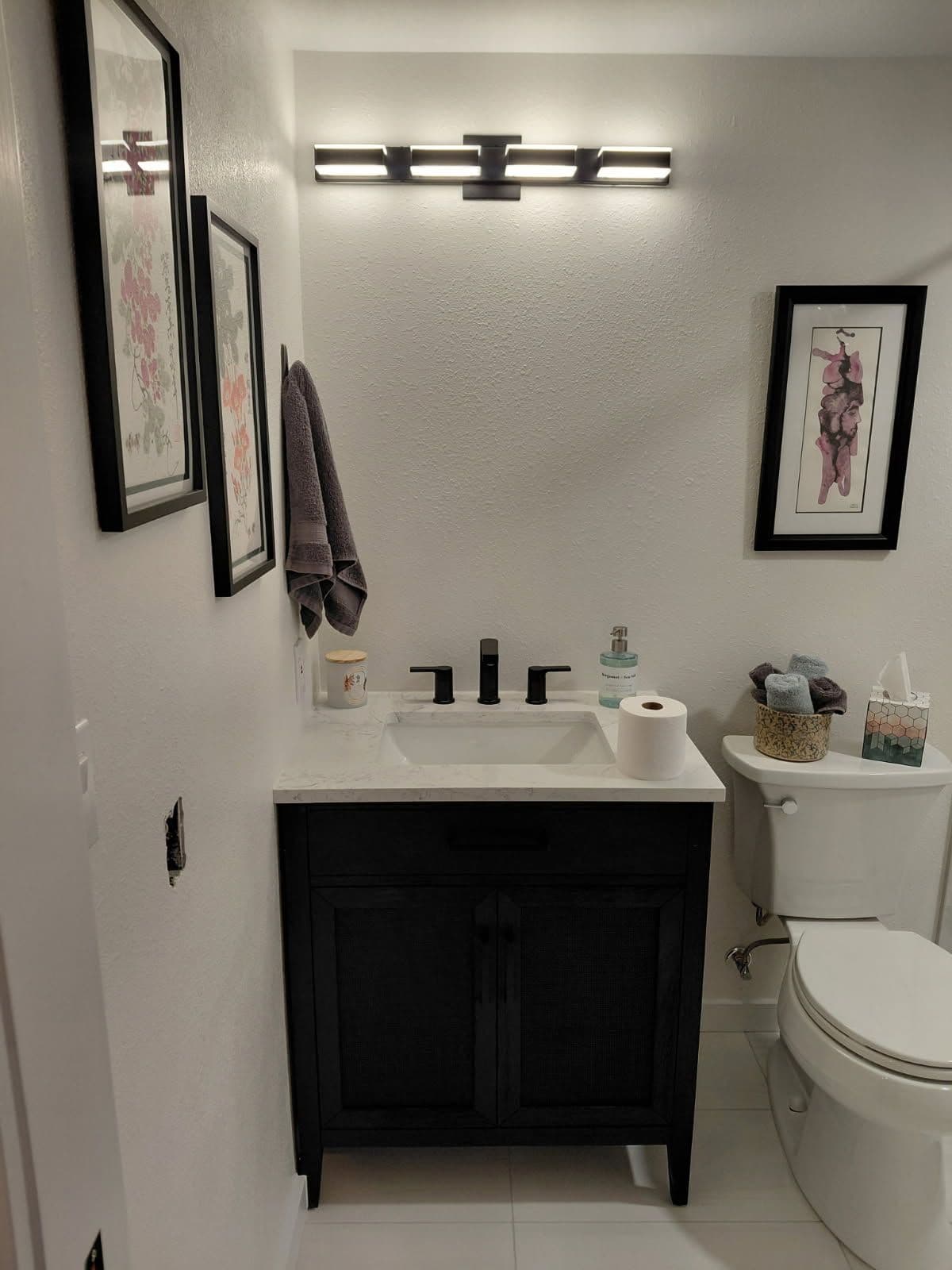 Gallery photos for Modern Bathroom Remodel Complete with Sleek Features: Image #3